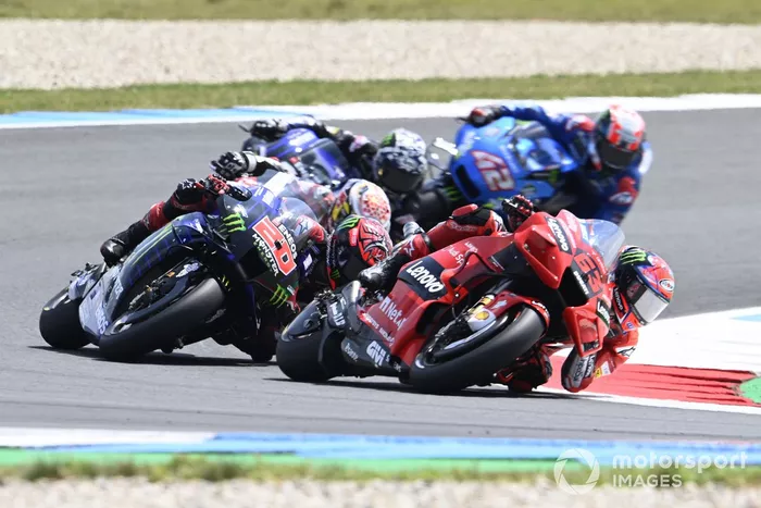 Francesco Bagnaia, Ducati Team alla partenza della gara
