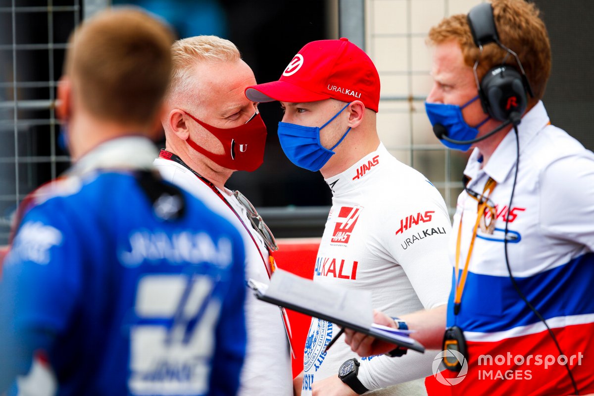 Dmitry y Nikita Mazepin, Haas F1
