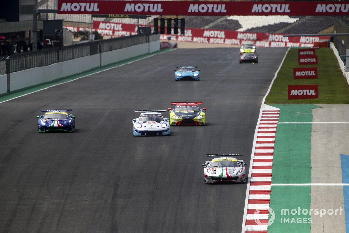 #54 AF Corse Ferrari 488 GTE EVO: Thomas Flohr, Francesco Castellacci, Giancarlo Fisichella