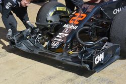 McLaren MP4-31 alerón trasero