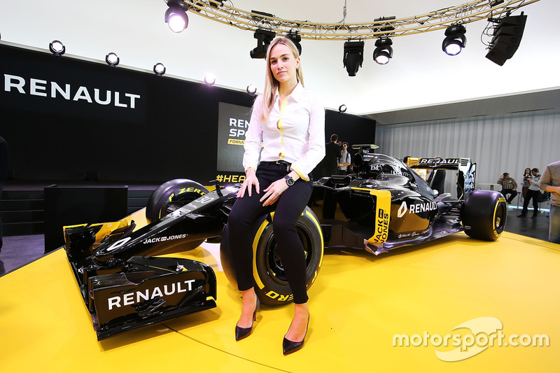 Carmen Jorda, Renault F1 Team piloto de desarrollo