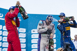 Podium: Winner Sam Bird, DS Virgin Racing Formula E Team; second place Sébastien Buemi, Renault e.Dams; thrid place Lucas di Grassi, ABT Schaeffler Audi Sport