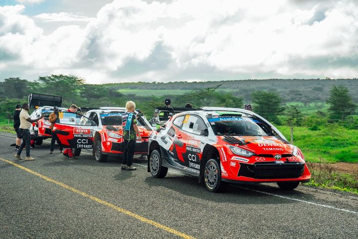 Why Evans suffered his first WRC retirement since 2024 110 Elfyn Evans, Scott Martin, Toyota Gazoo Racing WRT Toyota GR Yaris Rally1, Takamoto Katsuta, Aaron Johnston, Toyota Gazoo Racing WRT Toyota GR Yaris Rally1