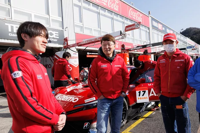 野村勇斗、金石勝智、塚越広大、#17 Astemo HRC PRELUDE-GT