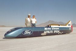 Mickey Thompson and Danny Thompson with the Challenger II