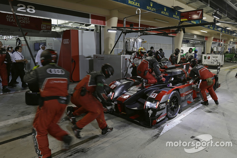 #7 Audi Sport Team Joest Audi R18: Marcel Fässler, Andre Lotterer, Benoit Tréluyer