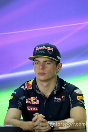 Max Verstappen, Red Bull Racing during the press conference