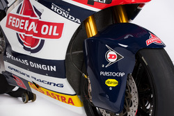 The bike of Jorge Navarro, Federal Oil Gresini Moto2