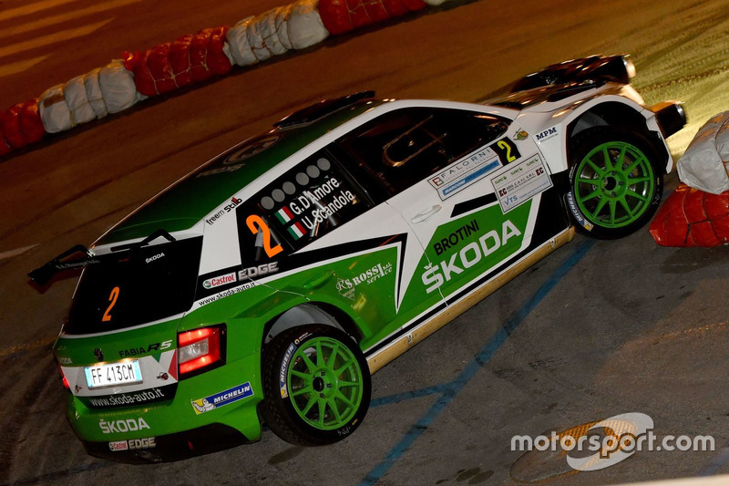 Umberto Scandola, Guido D'Amore, Skoda Fabia R5, Skoda Motorsport Italia