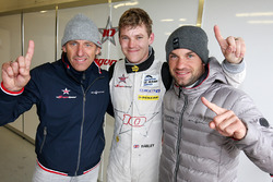 Polesitters Henrik Hedman, Nicolas Lapierre, Ben Hanley, Dragonspeed