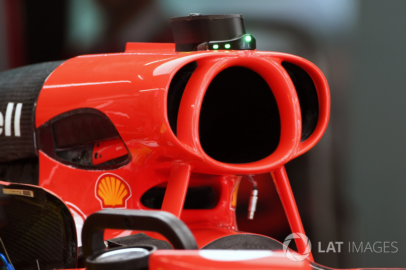 Ferrari SF70H airbox