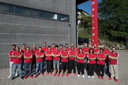 Mahindra factory team group photo