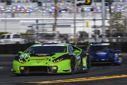 #11 GRT Grasser Racing Team Lamborgini Huracan GT3: Rolf Ineichen, Christian Engelhart, Mirko Bortol