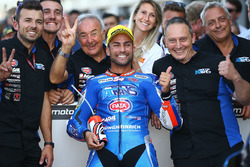 Il secondo classificato Mattia Pasini, Italtrans Racing Team