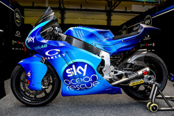 La moto di Francesco Bagnaia, Sky Racing Team VR46 con la livrea