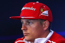 Kimi Raikkonen, Ferrari en la Conferencia de prensa