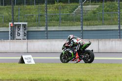 Jonathan Rea, Kawasaki Racing effectue un essai de départ