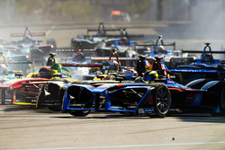 Tom Dillmann, Venturi, at the start of the race