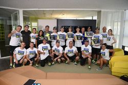 Les participants à la quatrième édition du Yamaha VR46 Master Camp.