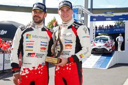 I vincitori Esapekka Lappi, Janne Ferm, Toyota Racing