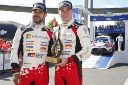 I vincitori Esapekka Lappi, Janne Ferm, Toyota Racing