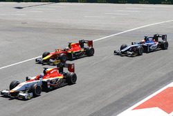 Ralph Boschung, Campos Racing Louis Deletraz, Racing Engineering, Luca Ghiotto, RUSSIAN TIME