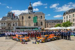 #26 G-Drive Racing Oreca 07 Gibson: Roman Rusinov, Pierre Thiriet, Alex Lynn, #22 G-Drive Racing Oreca 07 Gibson: Memo Rojas, Leo Roussel, Ryo Hirakawa