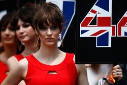 Gridgirl für Lewis Hamilton, Mercedes AMG F1