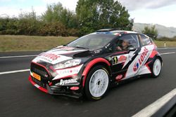 Kajetan Kajetanowicz, Ford Fiesta R5, LOTOS Rally Team, sulla Roma-Napoli