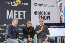 Julian Thomas, Responsabile Ufficio Stampa Ducati MotoGP, Matteo Nugnes, Motorsport.com, Paolo Ciaba