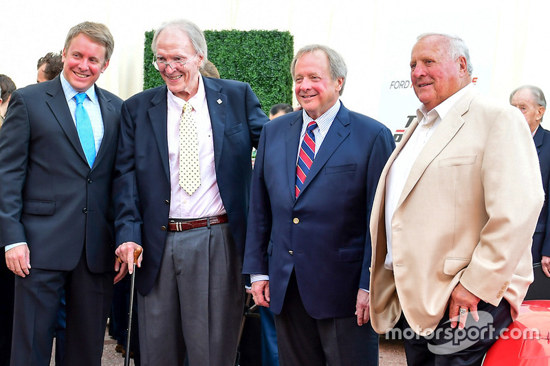 Henry Ford III, Dan Gurney, Edsel Ford II, A.J. Foyt