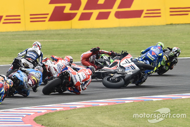 Chute de Jorge Lorenzo