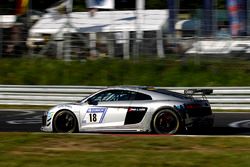 #18 Audi Sport Team Phoenix, Audi R8 LMS GT4: Christian Abt, Rahel Frey, Patrick Huismann, Peter Terting