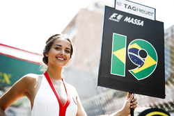 Grid Girl for Felipe Massa, Williams
