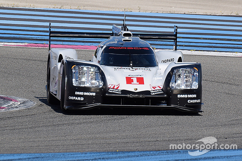 Spyshot van de Porsche 919 Hybrid