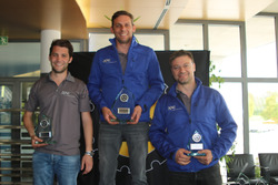 Christian Zimmermann, Thierry Kilchenmann, Fabio Gubitosi, podium OPC Challenge