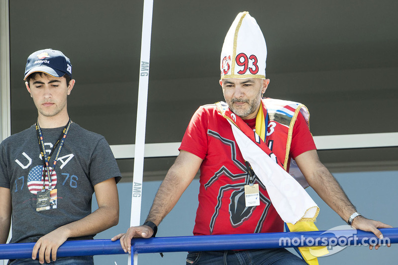 Un tifoso di Marc Marquez
