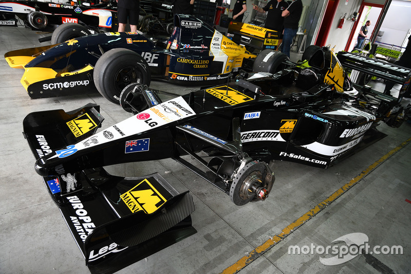 MInardi M192L e Minardi PS1 di Fernando Alonso