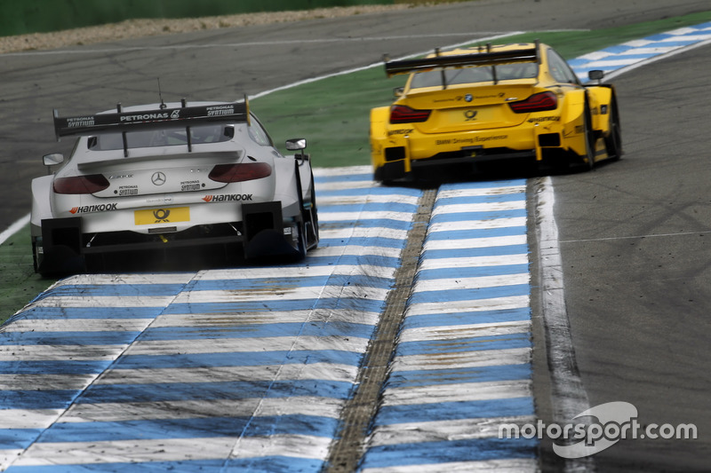 Gary Paffett Mercedes-AMG Team HWA, Mercedes-AMG C63 DTM, Timo Glock, BMW Team RMG, BMW M4 DTM