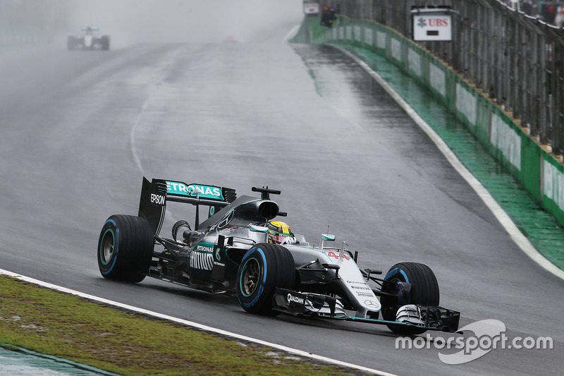 Brasilien, Sao Paulo: Lewis Hamilton (Mercedes)