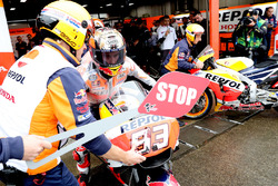 Marc Marquez, Repsol Honda Team en el parque cerrado