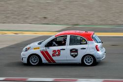 Nissan Micra Cup testing