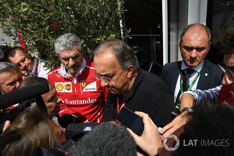 Maurizio Arrivabene, Ferrari Takım Patronu, Sergio Marchionne, CEO FIAT