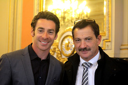 Simon Pagenaud avec son père Christian Pagenaud