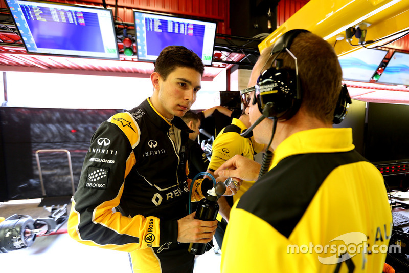 Esteban Ocon, Third Driver, Renault Sport F1 Team