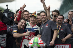 Il vincitore Nicky Hayden, Honda WSBK Team