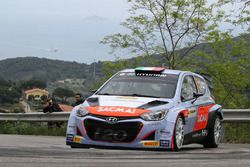 Corrado Fontana e Nicola Arena, Hyundai I20 WRC, Bluthunder Racing Italy