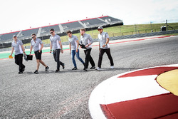Alexander Rossi, Manor Racing Reserve Driver; Jordan King, Manor Racing Development Driver; and Rio