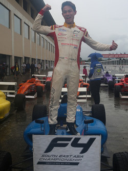 Presley Martono, parc ferme, Clark International Speedway, Filipina