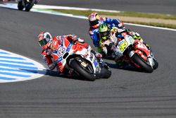 Andrea Dovizioso, Ducati Team, Cal Crutchlow, Team LCR Honda